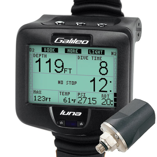 Uwatec/ScubaPro Galileo Luna Hoseless Air Integrated Dive Computer
