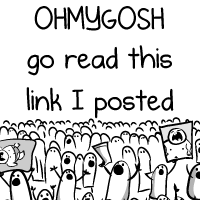 OHMYGOSH go read this link I posted