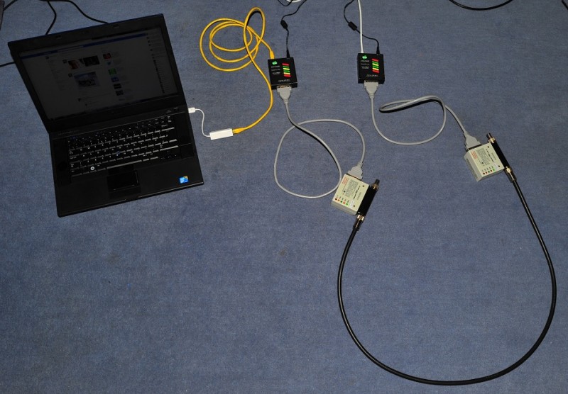 Working 10BASE5 Mini network
