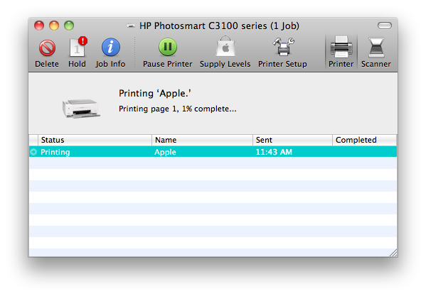 print queue